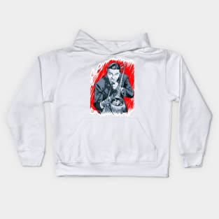 Jack Teagarden - An illustration by Paul Cemmick Kids Hoodie